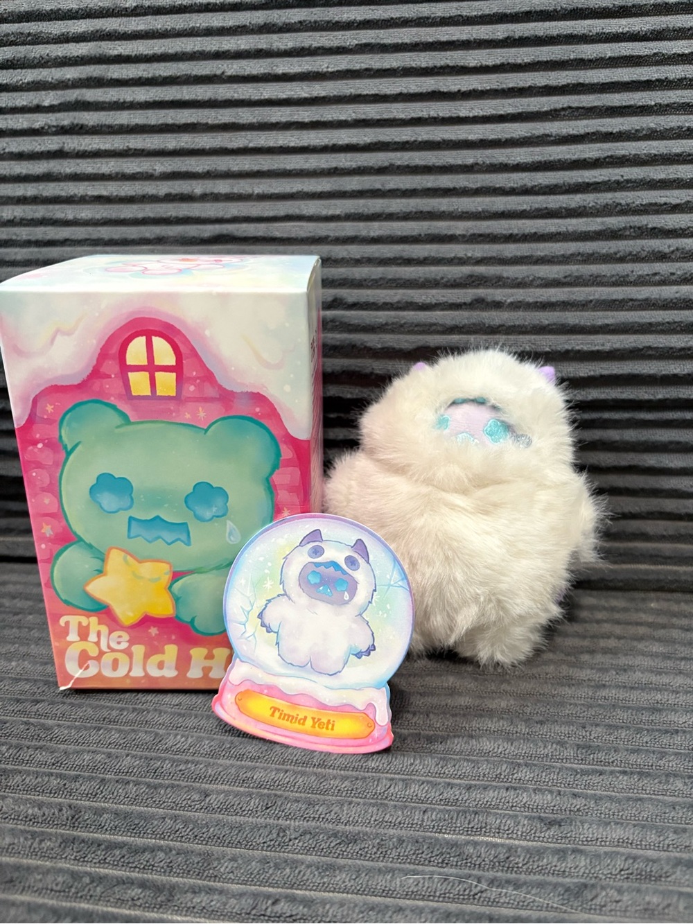 Timid Yeti Plush - Cream Plush Collectible